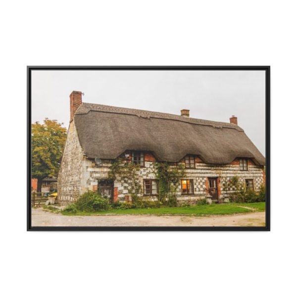 88289-16.jpg Cozy Country Cottage Framed Canvas