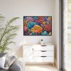 Coral Illustration Framed Canvas