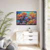 Coral Reef Art Framed Canvas