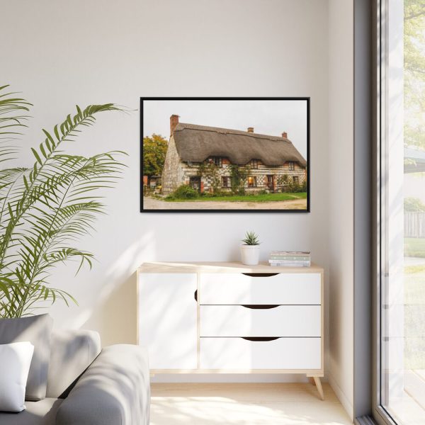 88289-18.jpg Cozy Country Cottage Framed Canvas
