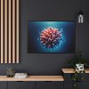88289-184.jpg Coral With Surrounding Water Bubbles Framed Canvas