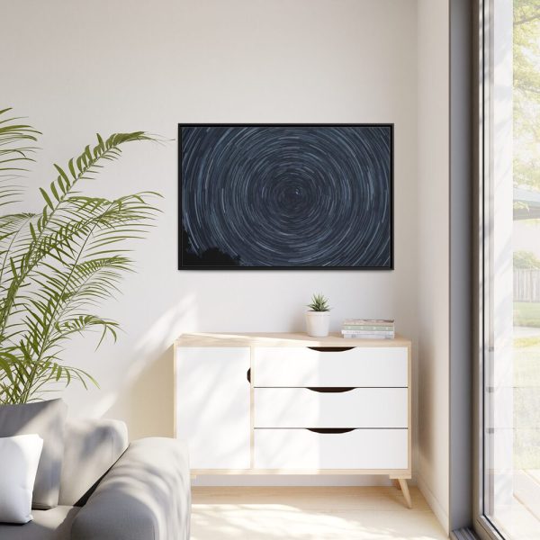 88289-233.jpg Spiral Starry Sky Framed Canvas