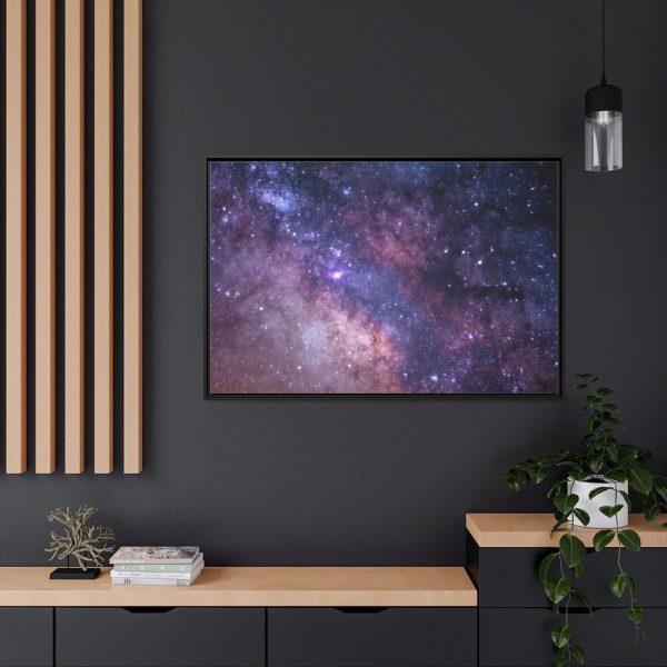 88289-239.jpg Stars and Galaxy Framed Canvas