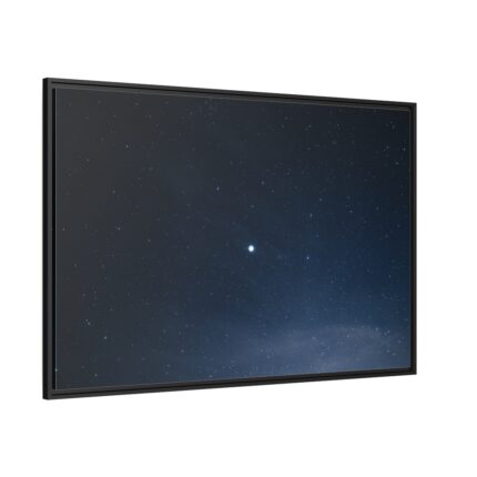 Bright Lone Star Framed Canvas