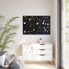 88289-273.jpg Yellow Stars Framed Canvas
