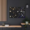 88289-274.jpg Yellow Stars Framed Canvas