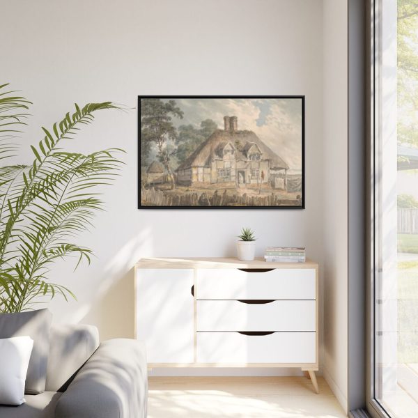 88289-28.jpg Cottage near Southampton Framed Canvas