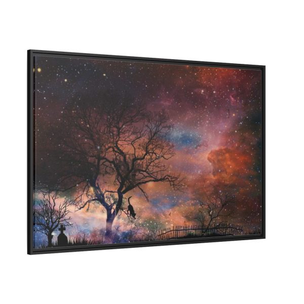 88289-280.jpg Starry Night Sky Framed Canvas