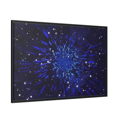 Star Universe Framed Canvas