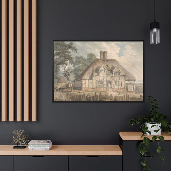88289-29.jpg Cottage near Southampton Framed Canvas