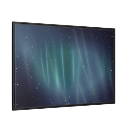 Stars in Space Framed Canvas