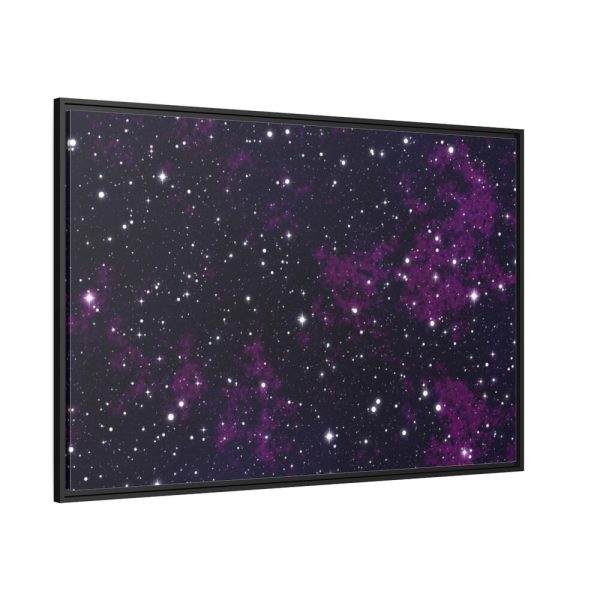 88289-295.jpg Purple Sky Sith Stars Framed Canvas