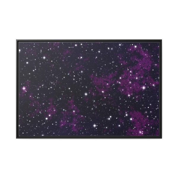88289-296.jpg Purple Sky Sith Stars Framed Canvas