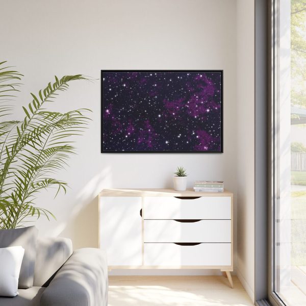 88289-298.jpg Purple Sky Sith Stars Framed Canvas