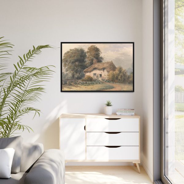 88289-3.jpg Country Cottage Framed Canvas