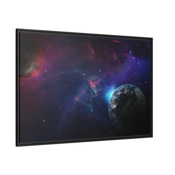 88289-305.jpg Space Galaxy Universe Planet Framed Canvas