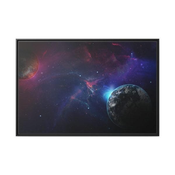 88289-306.jpg Space Galaxy Universe Planet Framed Canvas