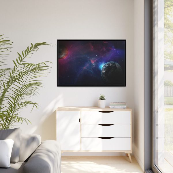 88289-308.jpg Space Galaxy Universe Planet Framed Canvas