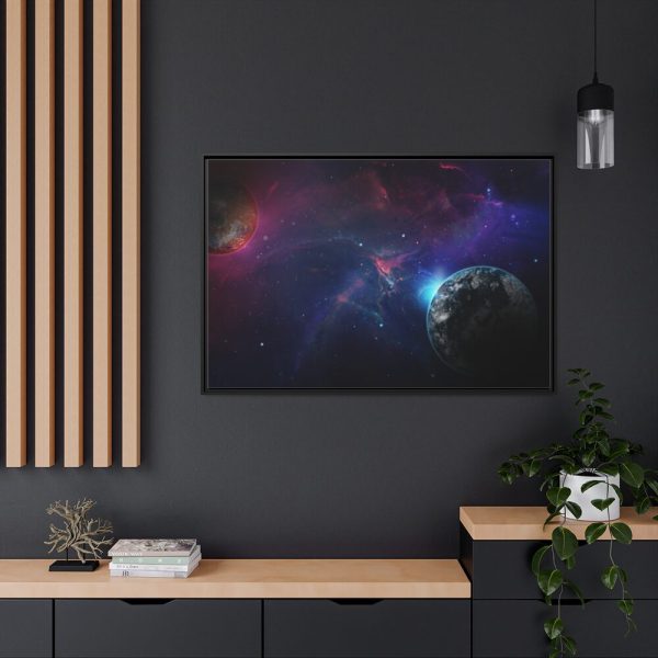 88289-309.jpg Space Galaxy Universe Planet Framed Canvas