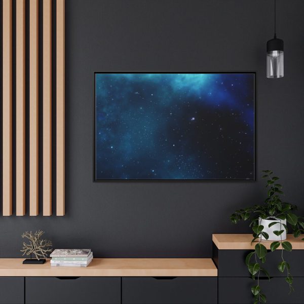 88289-319.jpg Universe Sky Stars Space Framed Canvas
