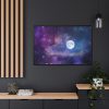 88289-324.jpg Moon Cosmos Stars Sky Framed Canvas