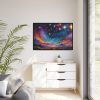 88289-328.jpg Fantasy Landscape Starry Sky Framed Canvas