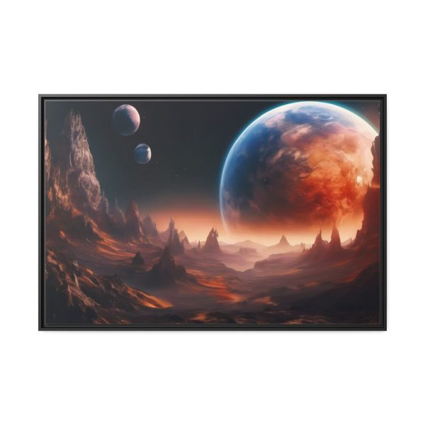 88289-331.jpg Planets Space Universe Framed Canvas