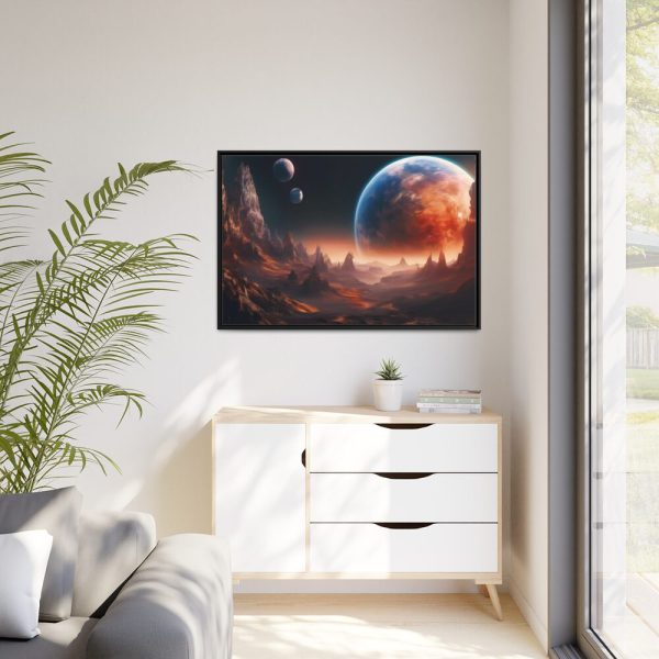 88289-333.jpg Planets Space Universe Framed Canvas