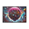 88289-336.jpg Planet Surreal World Fantasy Framed Canvas