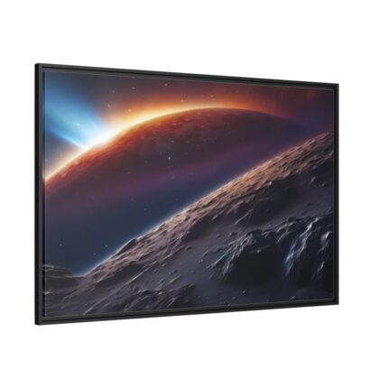 Starry Sky Space Framed Canvas