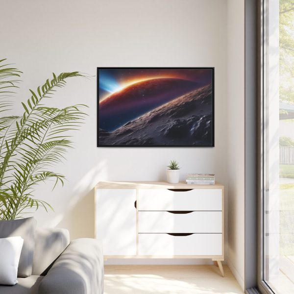 88289-363.jpg Starry Sky Space Framed Canvas