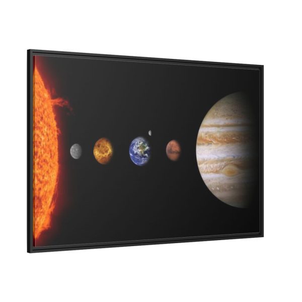 88289-370.jpg Solar System Framed Canvas