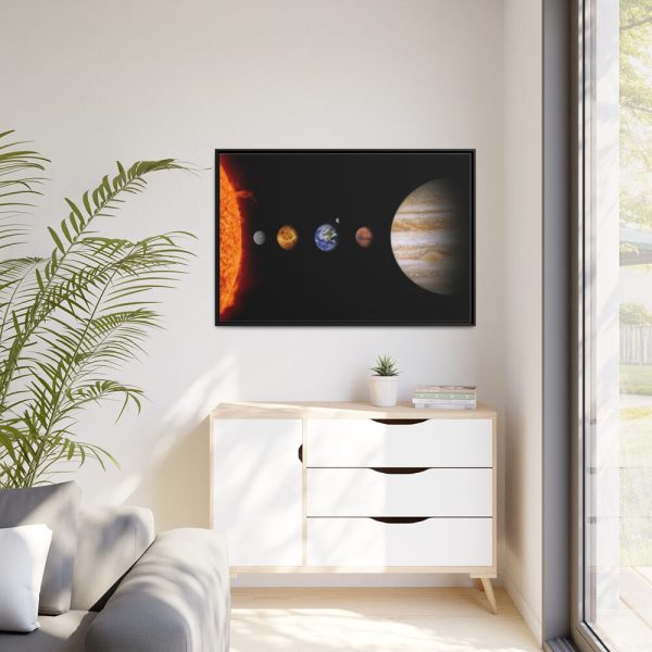 88289-373.jpg Solar System Framed Canvas