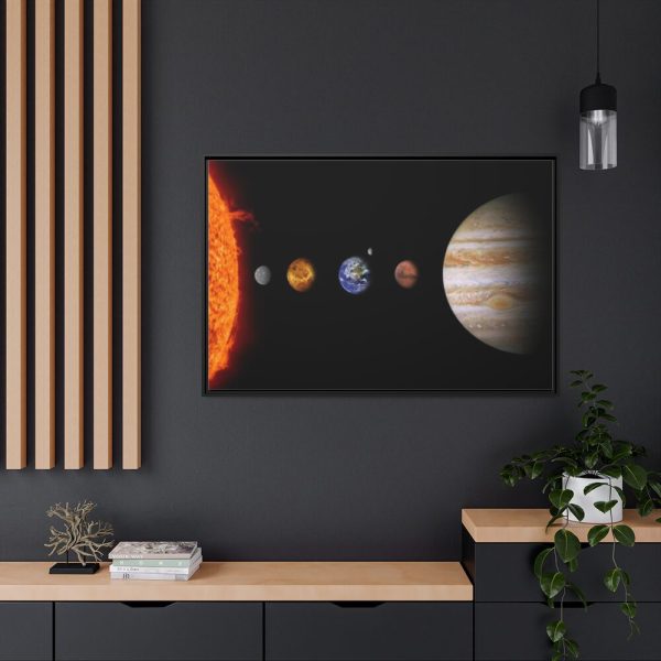 88289-374.jpg Solar System Framed Canvas