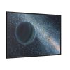 Alone in Space Framed Canvas