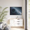 Alone in Space Framed Canvas