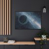 Alone in Space Framed Canvas