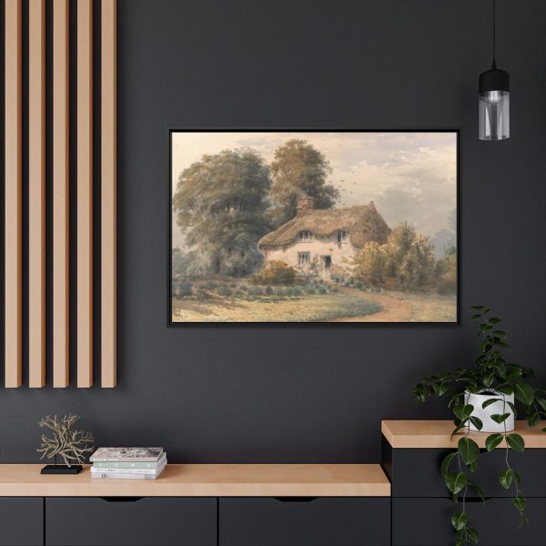 88289-4.jpg Country Cottage Framed Canvas