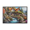 88289-51.jpg Enchanted Mountain Cottage Framed Canvas