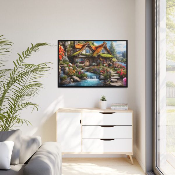 88289-53.jpg Enchanted Mountain Cottage Framed Canvas