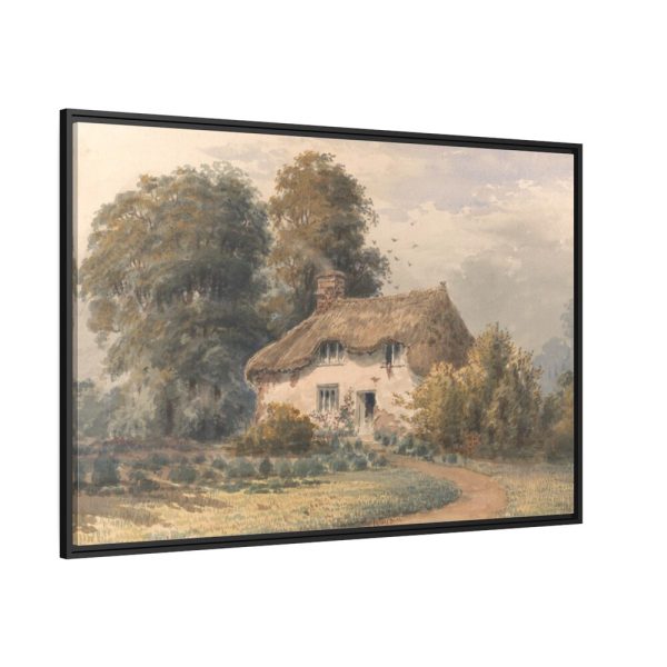 88289.jpg Country Cottage Framed Canvas