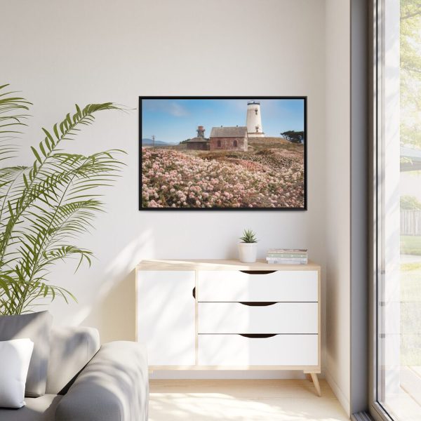 88289-8.jpg The Piedras Blancas Light Station Framed Canvas