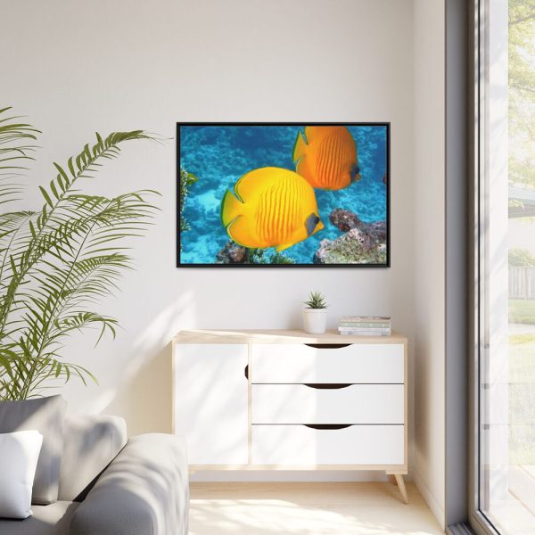 88289-83.jpg Exotic Fish Framed Canvas