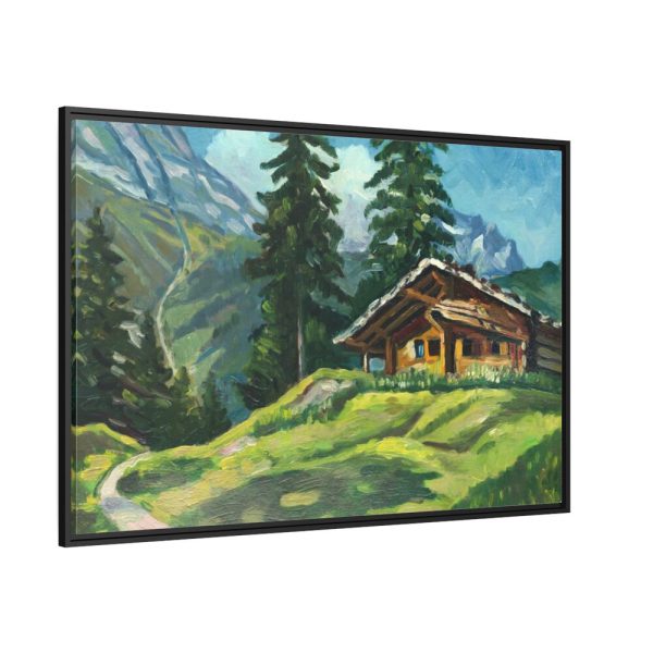 88289-90.jpg Tatra Landscape, Stefan Fodor Framed Canvas