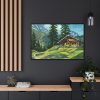 88289-94.jpg Tatra Landscape, Stefan Fodor Framed Canvas