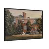 88289-95.jpg Victorian Villa Seen From the Front Framed Canvas