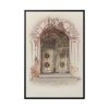 88299-106.jpg Doorway and Wall Painting by Juanita Donahoo Framed Canvas