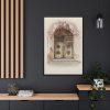 88299-109.jpg Doorway and Wall Painting by Juanita Donahoo Framed Canvas
