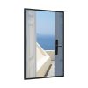 88299-110.jpg Door Opening to Sea View Framed Canvas