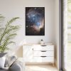 Hubble Space Telescope Framed Canvas